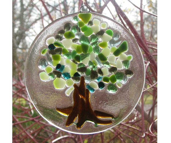 Summer Tree Sun Catcher By Susana Rutherford