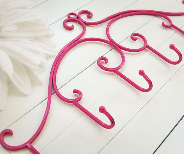 Vibrant Pink Nursery Hooks By Jay & Donna Smith